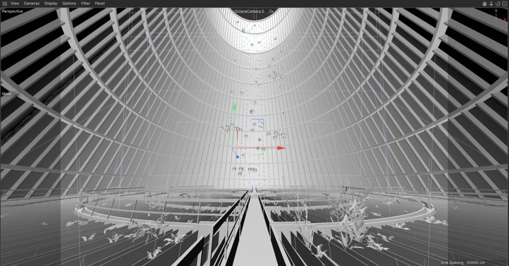 Création de la scène 3d