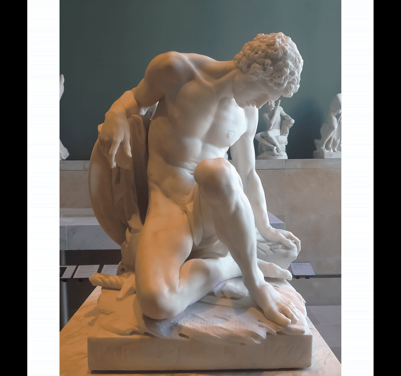 Le Gladiateur - Processus de retouche dans Photoshop