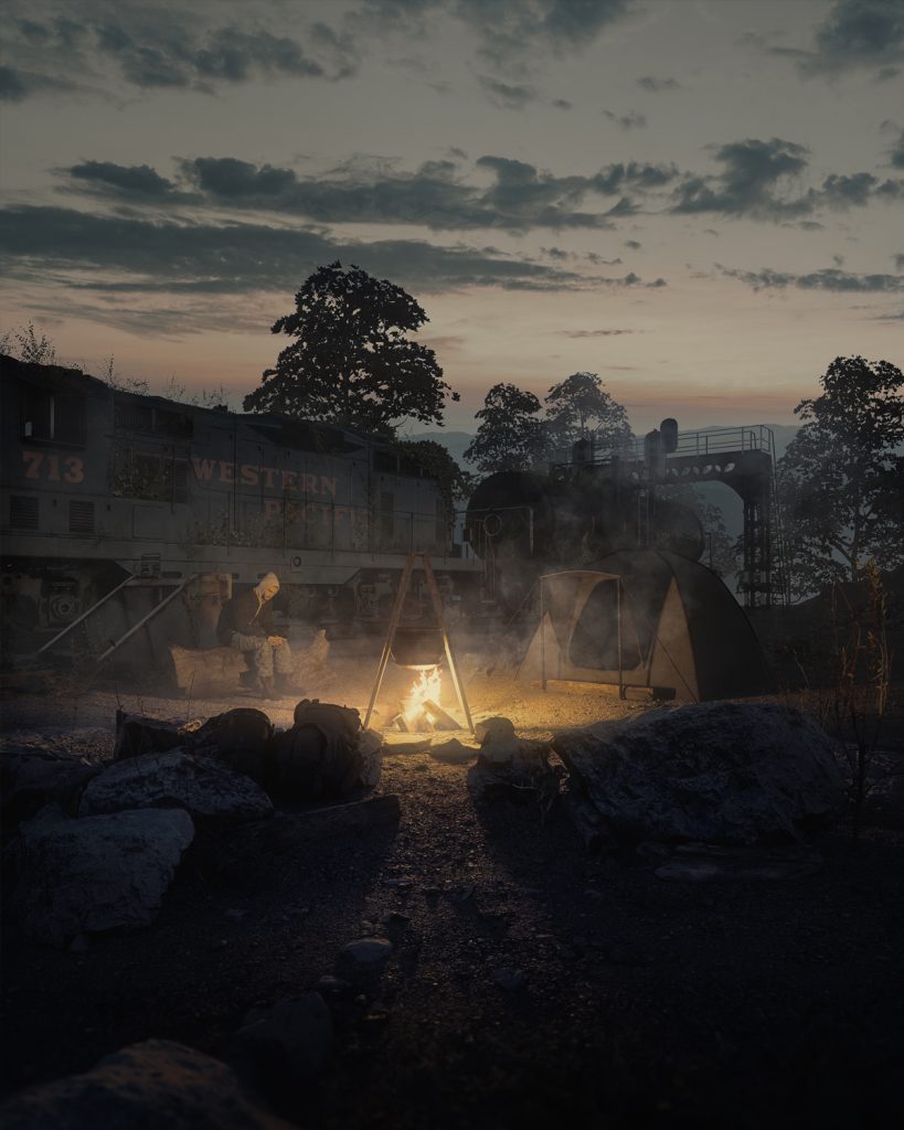 Daybreaks Embrace, Rendu 3d alternatif par nico.n