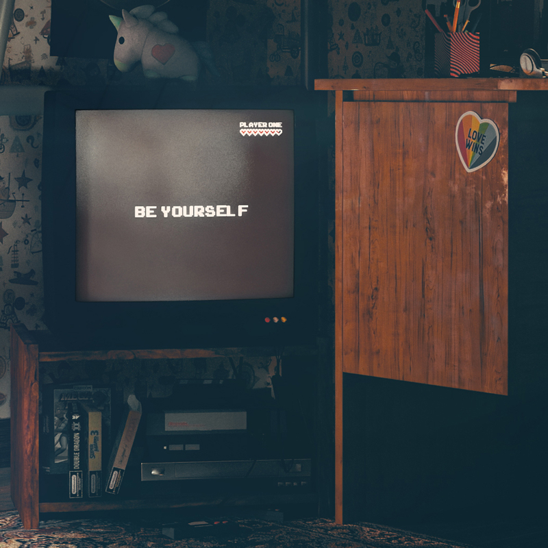 Fierce Heart - détail de la scène