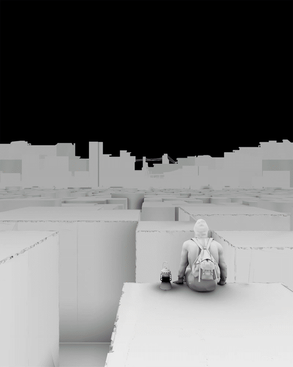 Layering process in Photoshop