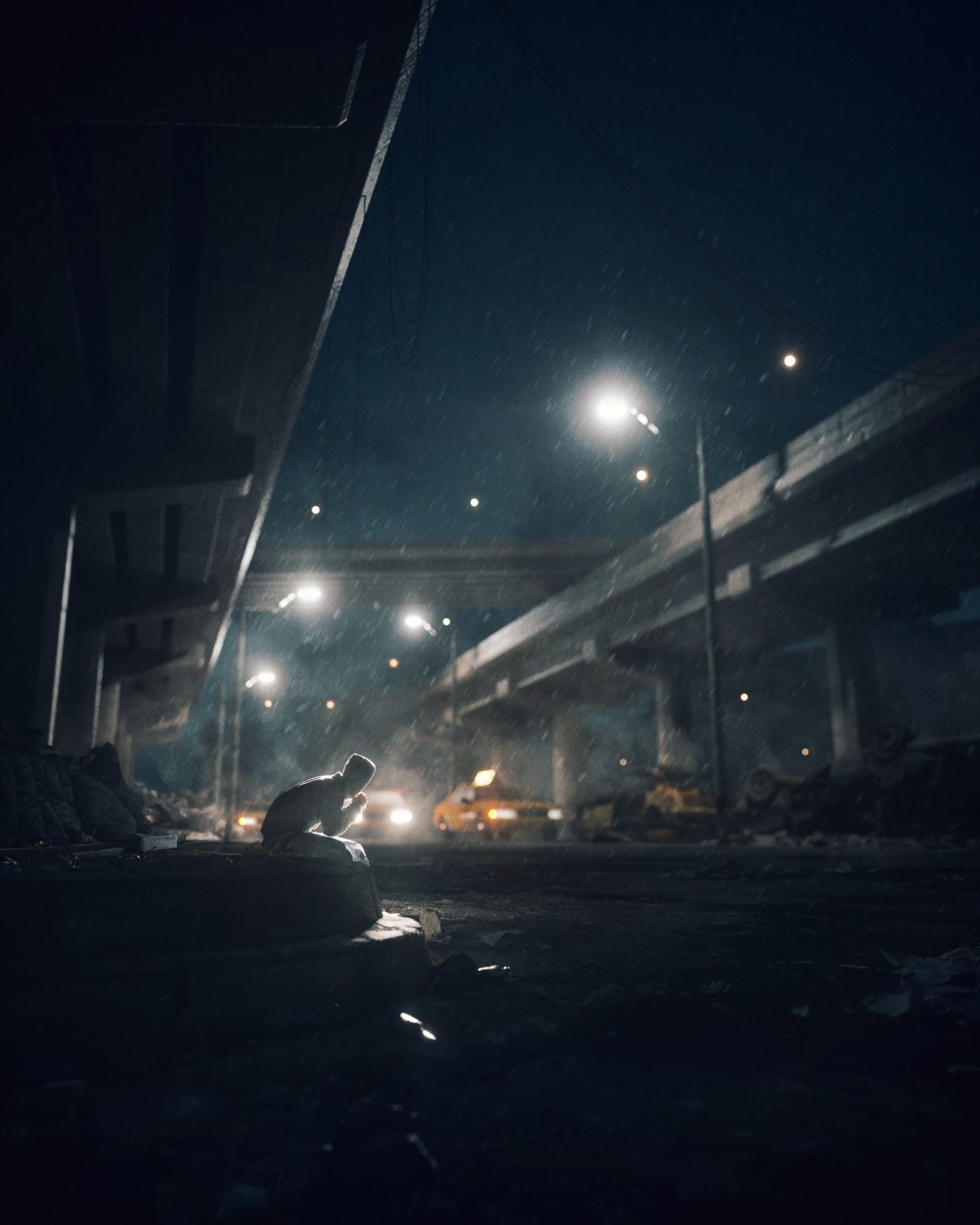 Underside - 3d artwork by nico.n - Collection alternate endings